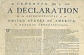 Declaration of Independence Signed