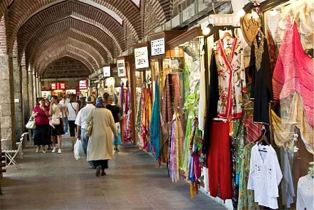 Mercado de la seda (Bursa, Estambul)
