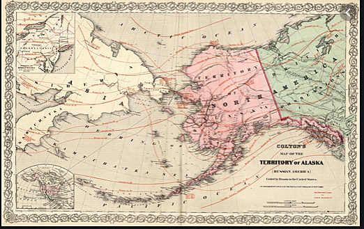 Alaska is purchased from Russia