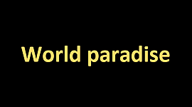Timeline: World paradise