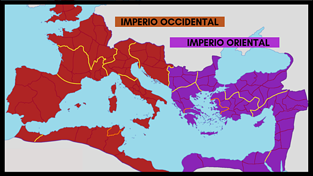 Divisó de l'imperi romà