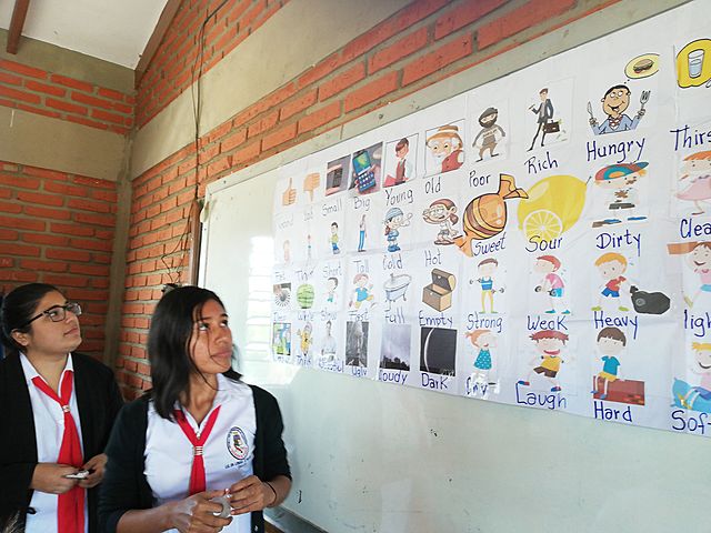 Day 1 in the UE Elena Vaca Antelo