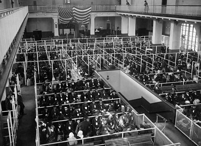 Peak year of immigration through Ellis Island
