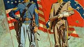 Timeline: American Civil War: the result of friction over slavery