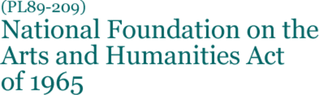 The National Foundations of the Arts and Humanities