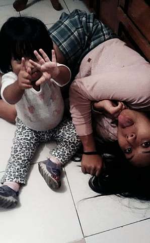 A baby makes my life happy