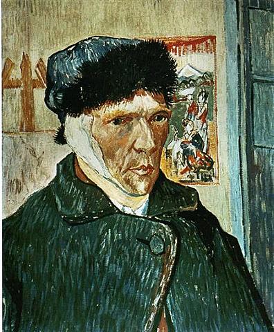 Corte del lobulo de la oreja