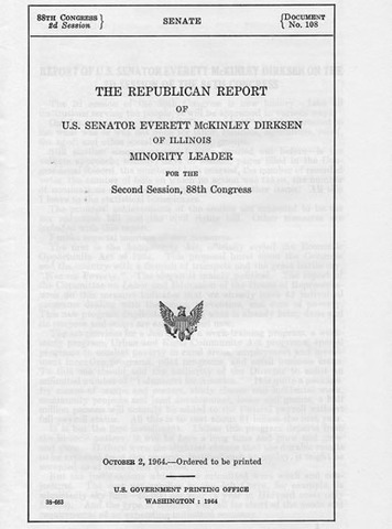 Economic Opportunity Act, 1964