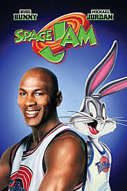Michael stars in his first movie, Space Jam along side the Looney Tunes.