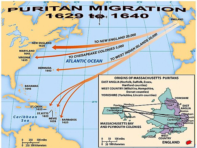 The Great Puritan Migration