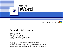 Word para Windows 1.1 y 3.0, nombre clave "Bill the Cat"