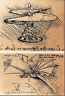 Ingenios de Leonardo Da Vinzi (Tornillo aereo)