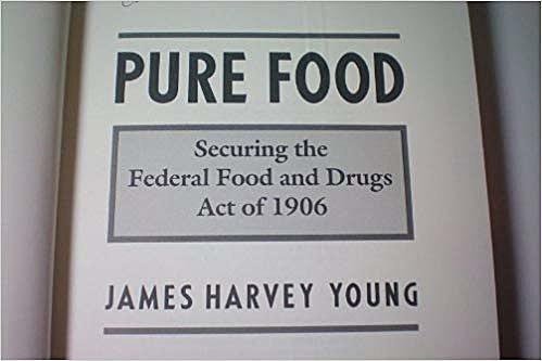 Pure Food and Drug act