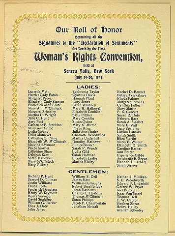 Declaration of Women's Rights