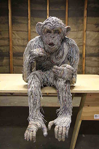 Emélie - Recyclage / Chie Hitotsuyama: "Le singe"