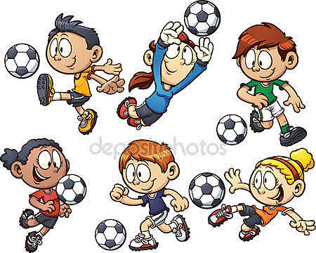 I was playing soccer ship in school