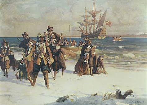 Plymouth Colony (and Mayflower and Mayflower Compact)