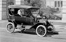 Henry Ford produced his first model t car