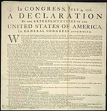 Declaration of Independence
