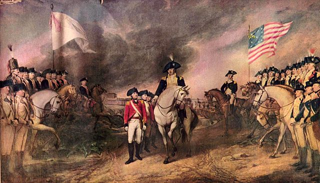 British General Cornwallis Surrenders