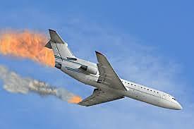 plane falls