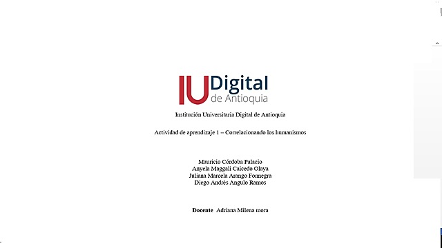 Grupo H.D  Humanismo Digital