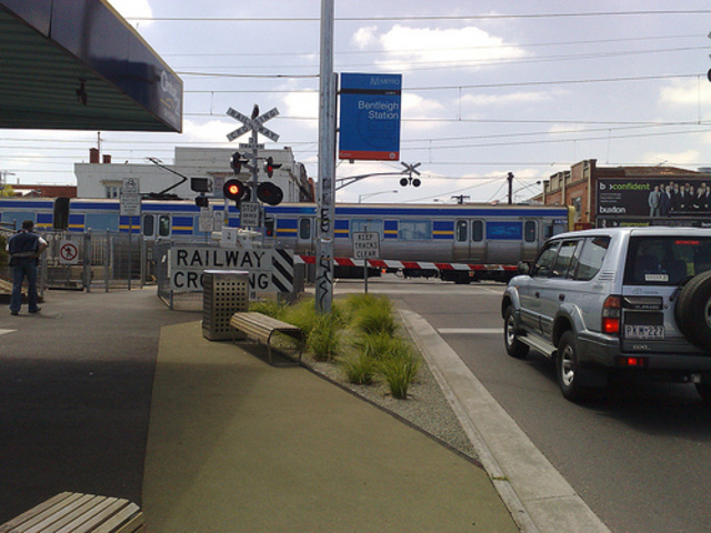 Pedestrian level crossing upgraded