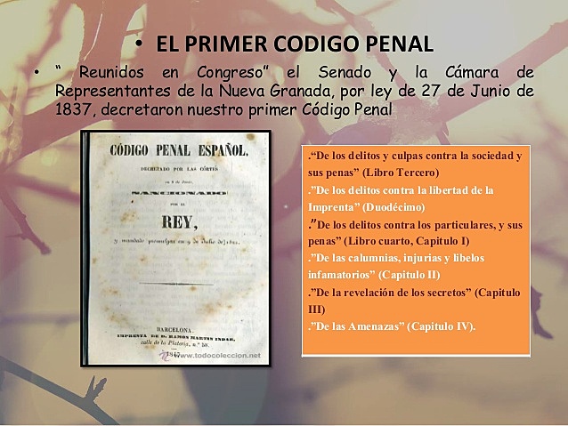 Se expide nuevo Código Penal para acabar con la legislación española