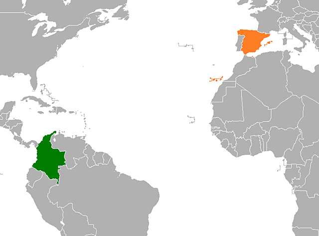 España reconoce la independencia de la República de Colombia