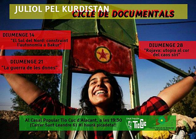 Projecció del documental "El sol del Nord: construïnt l'autonomia a Bakur"