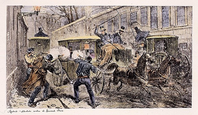 Atentado contra el general Prim