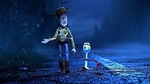 Woody and Forky get lost
