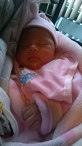 Nacimiento de mi hija Camila Francoise