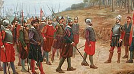 The fall of the Incan Empire