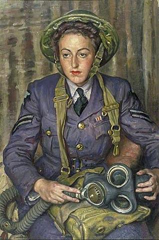 Corporal J.M Robins, Woman´s Auxiliary Air Force