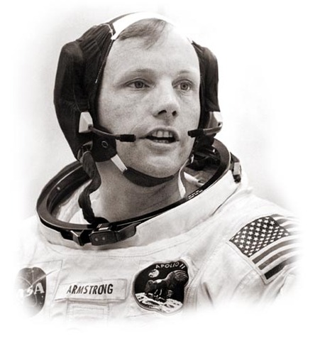 1ra persona en trepitjar la lluna: Neil Armstrong