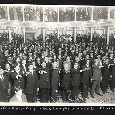 Timeline: Evolución histórica de las constituciones en México