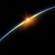 Sunrise from space 2560x1600 1