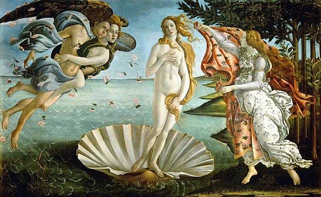 Creación de la Obra 'Nacimiento de Venus'