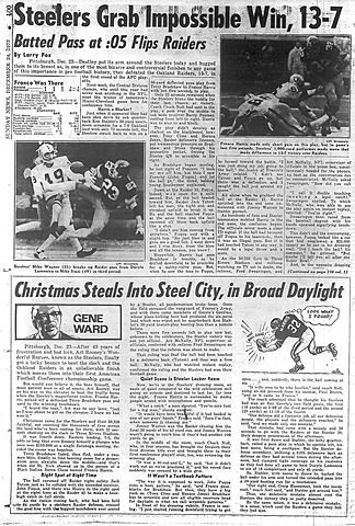 First AFC championship game