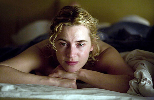 Kate Winslet as Hanna Schmitz in "The Reader"