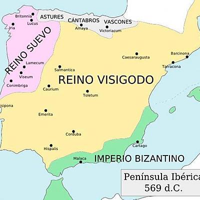 Timeline: Los visigodos en España