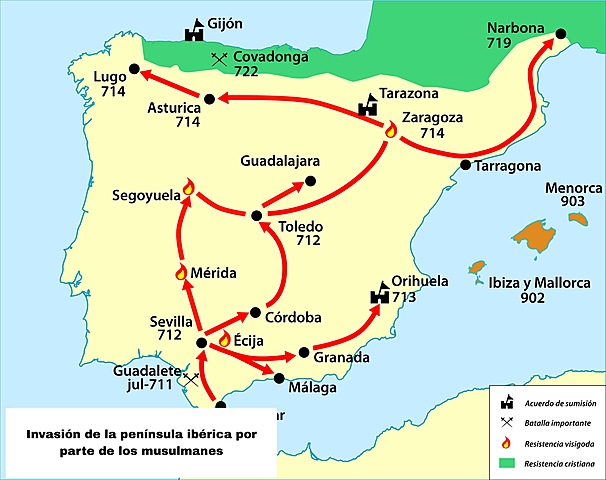 Dominación Península Ibérica