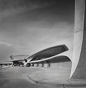 Eero Saarinen Terminal de la Trans World Airline à l'aéroport F.Kennedy