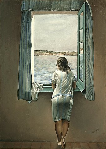"Muchacha en la ventana"