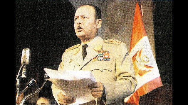 Inicio de Gobierno de Velasco Alvarado