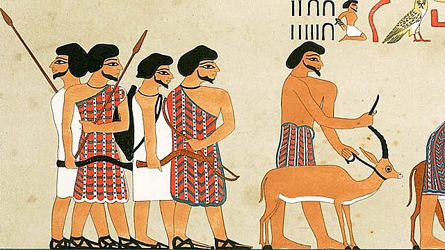 Art is influenced by the Hyksos and Nubians during the Second Intermediate Period of Egypt