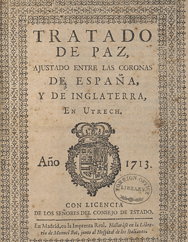 The Treaty of Utrecht