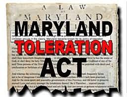 Maryland toleration act