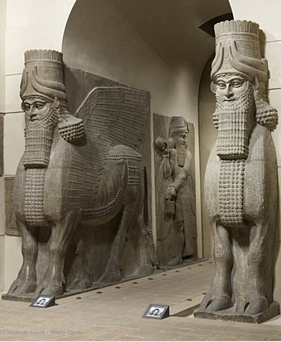 Gli assiri: I lamassu